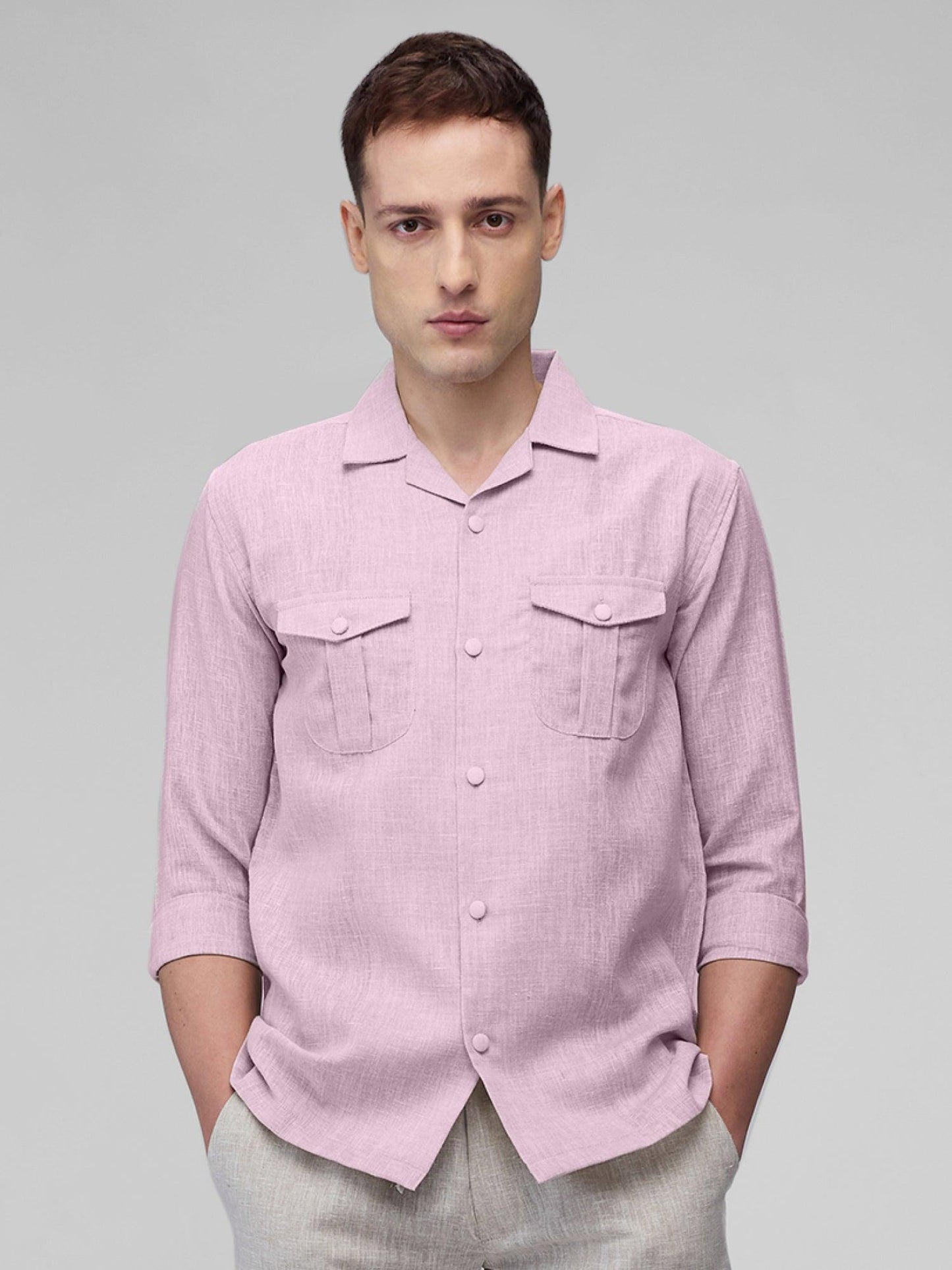 Airavat Safari | Lavender 100% Pure Linen - Bhrata