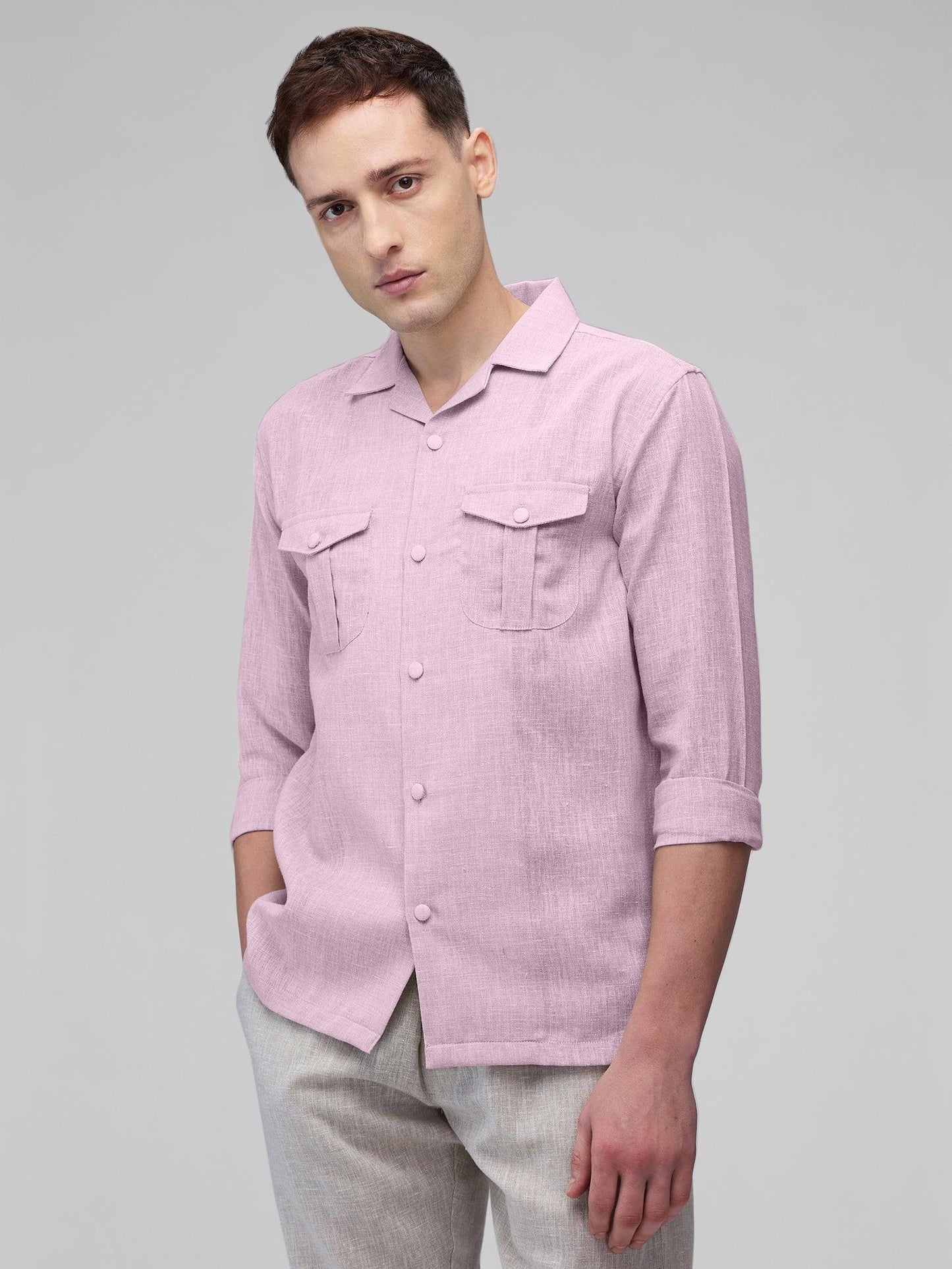 Airavat Safari | Lavender 100% Pure Linen - Bhrata
