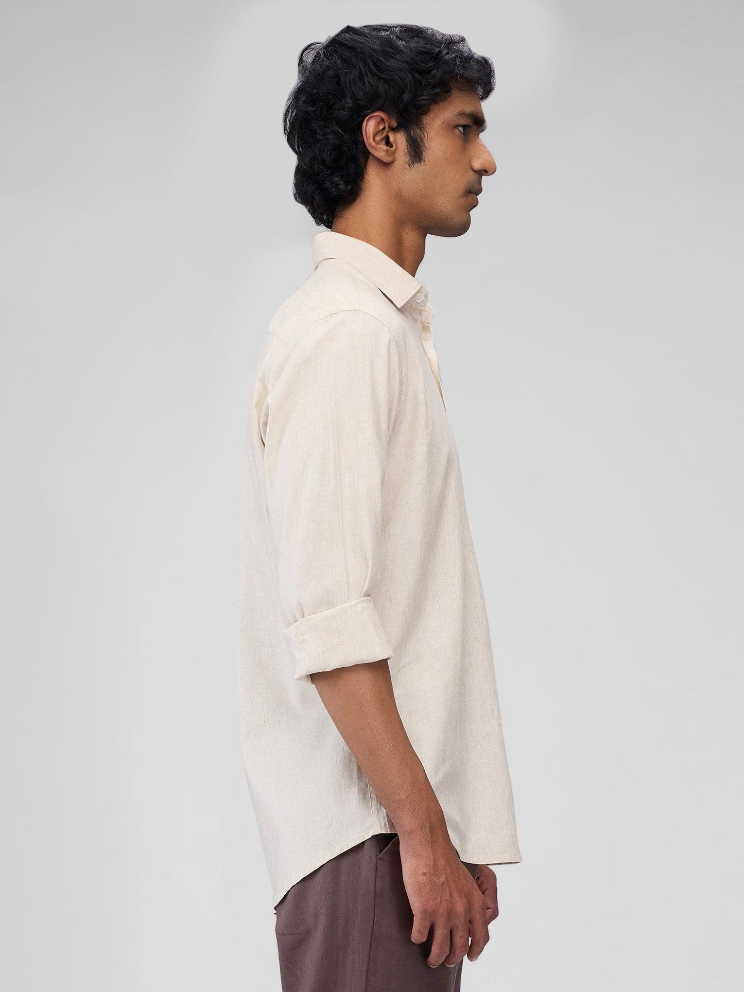 Beige 100% Pure Linen Classic - Bhrata