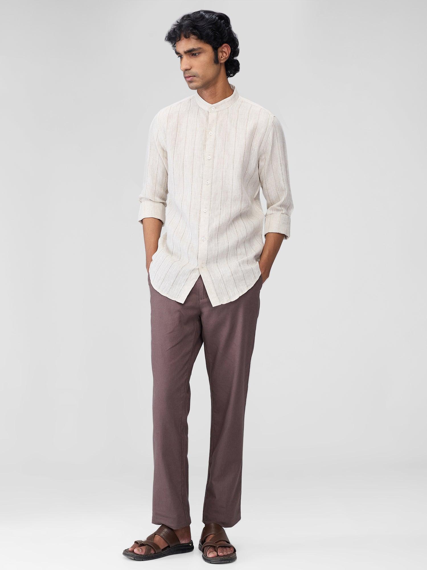 Dune 100% Pure Linen Stripe - Bhrata