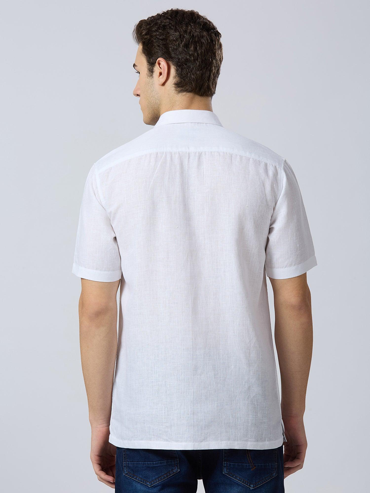 Equestrian Polo Pure Linen—Ivory - Bhrata