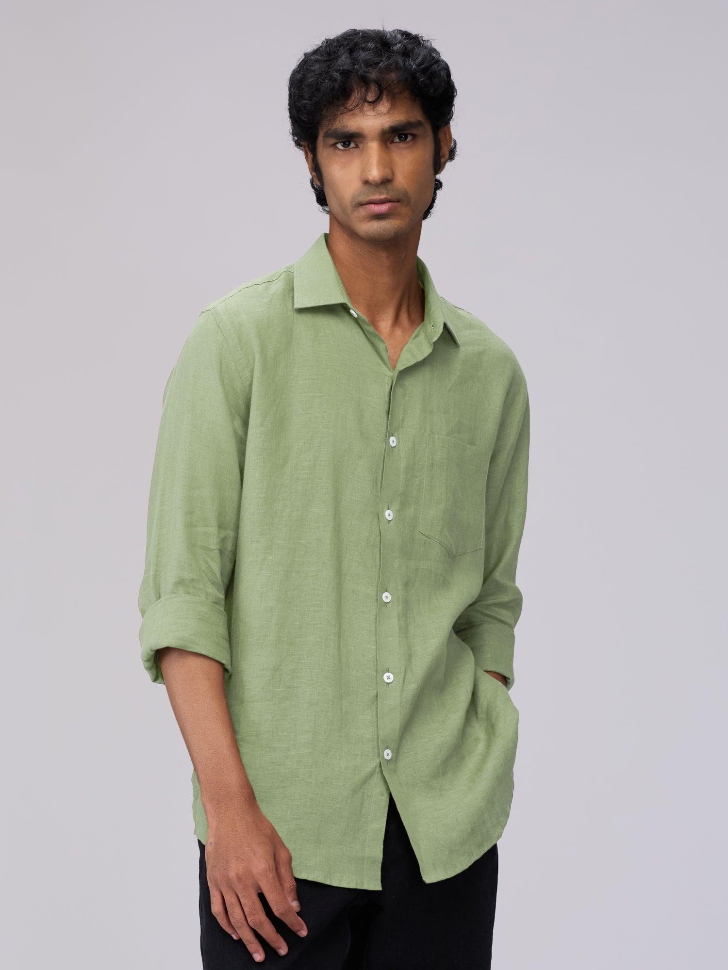 Evergreen 100% Pure Linen Classic - Bhrata