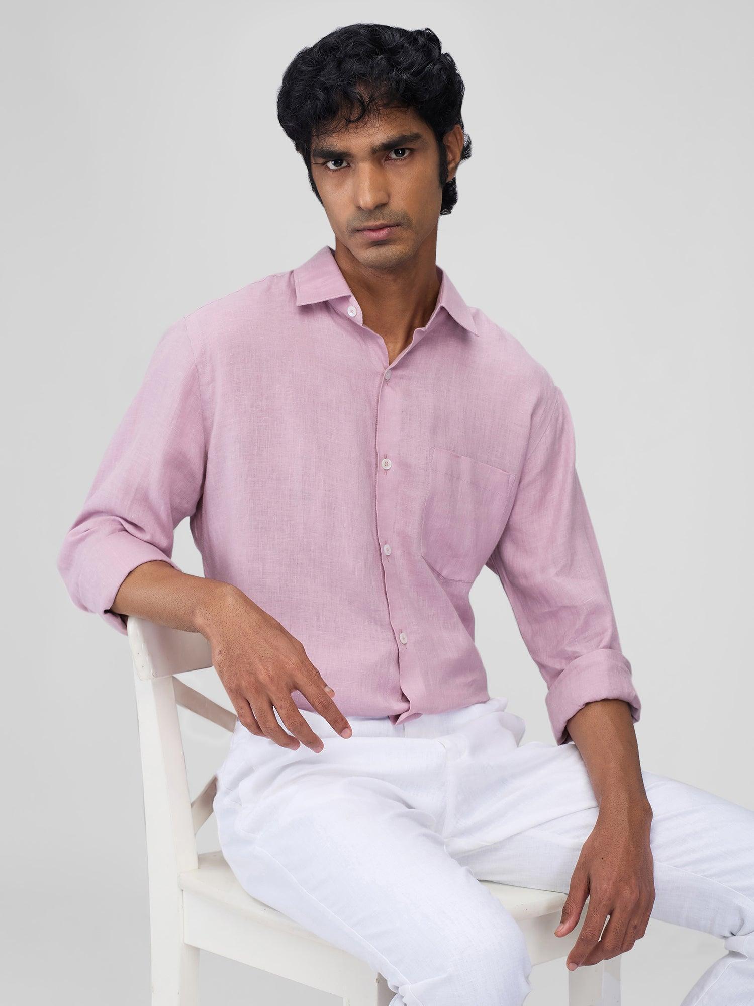 Lavender 100% Pure Linen Classic - Bhrata