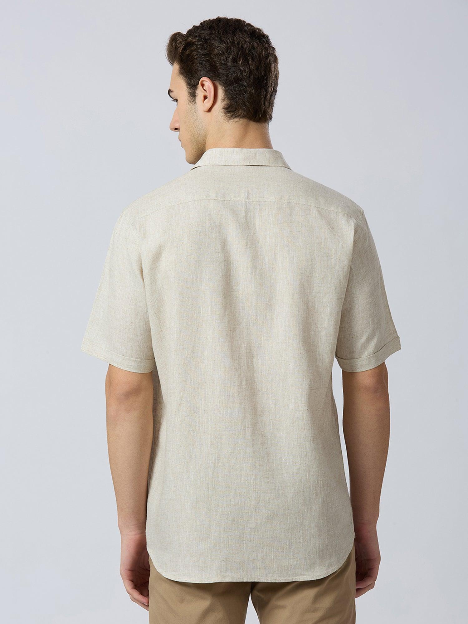 Royal Rose Pure Linen—Sandstone - Bhrata