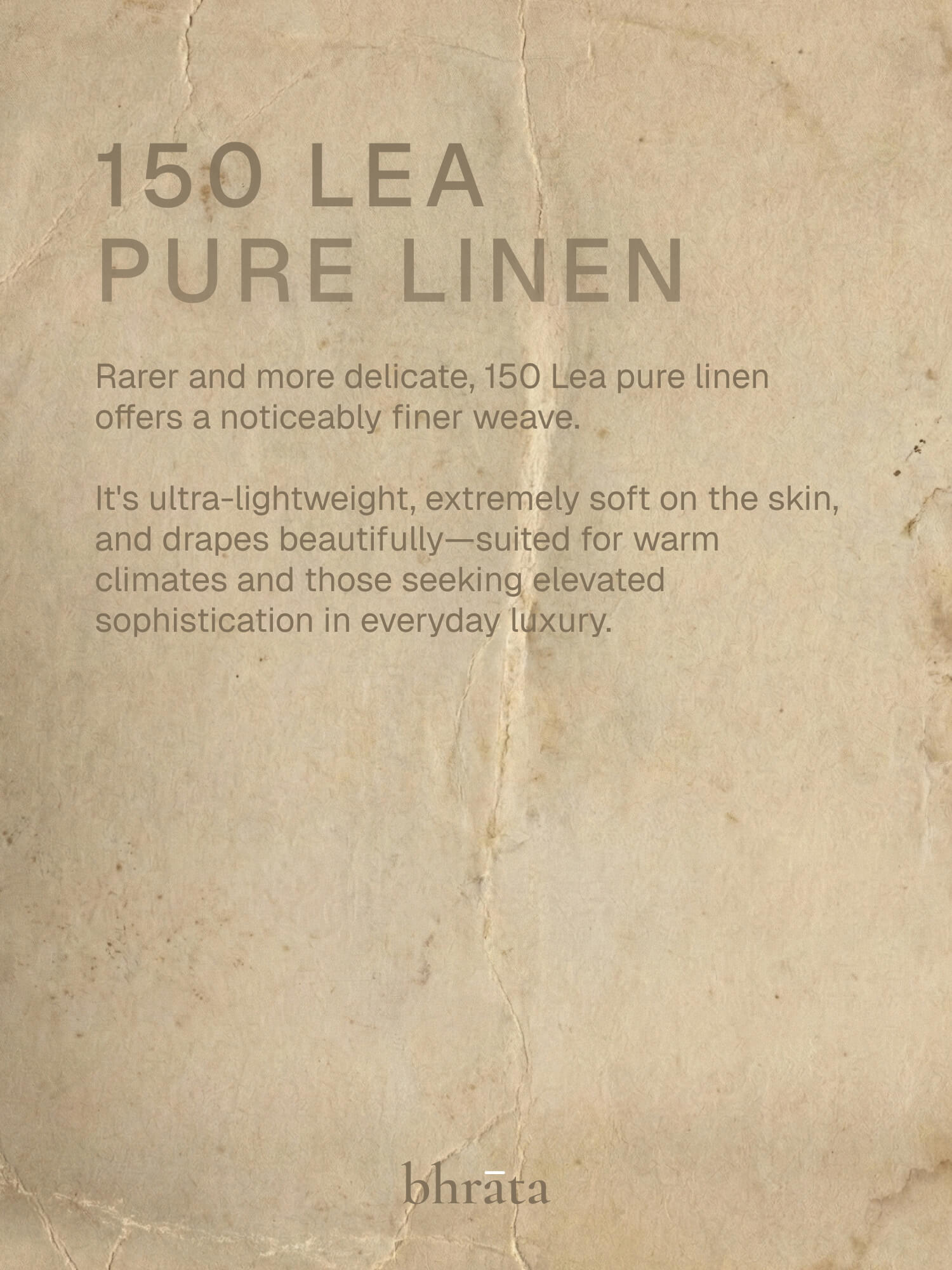 Epitome | 150 Lea Pure Linen Full Sleeve White Shirt [Custom Made]