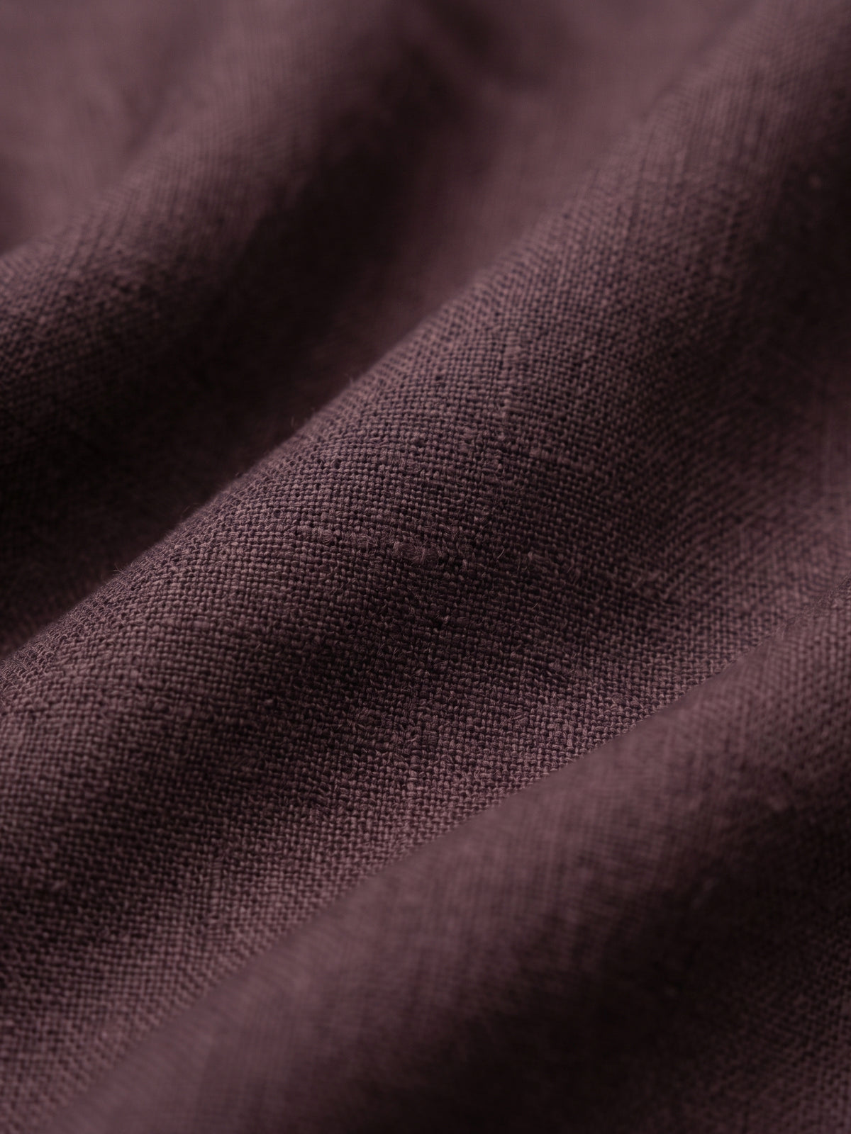 Deep Plum 100% Pure Linen Everyday Pants