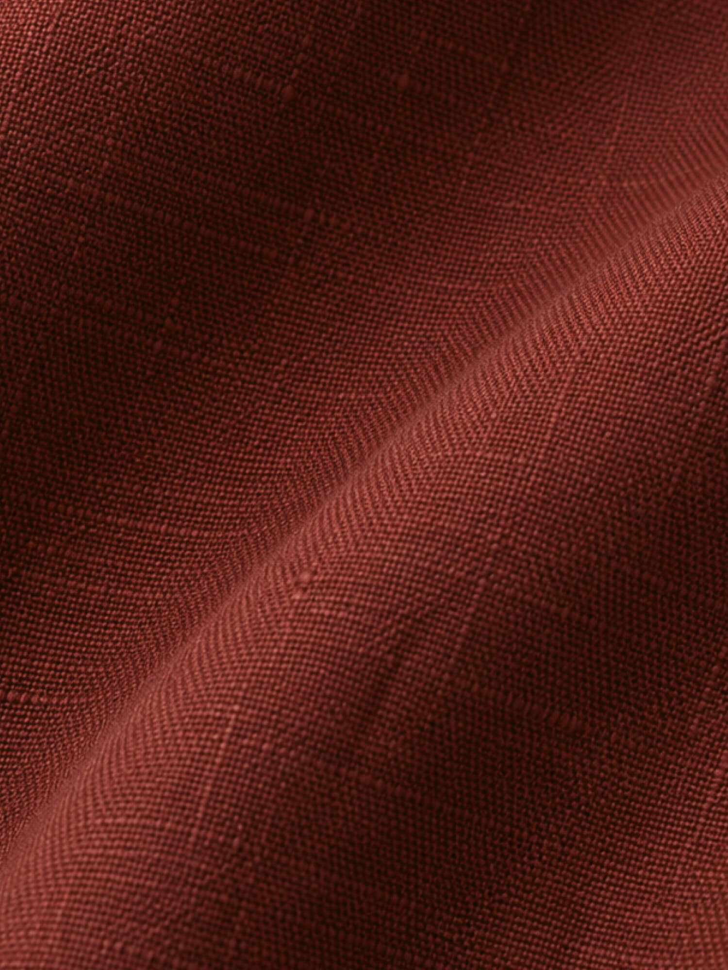 Brick Red 100% Pure Linen Everyday Shorts