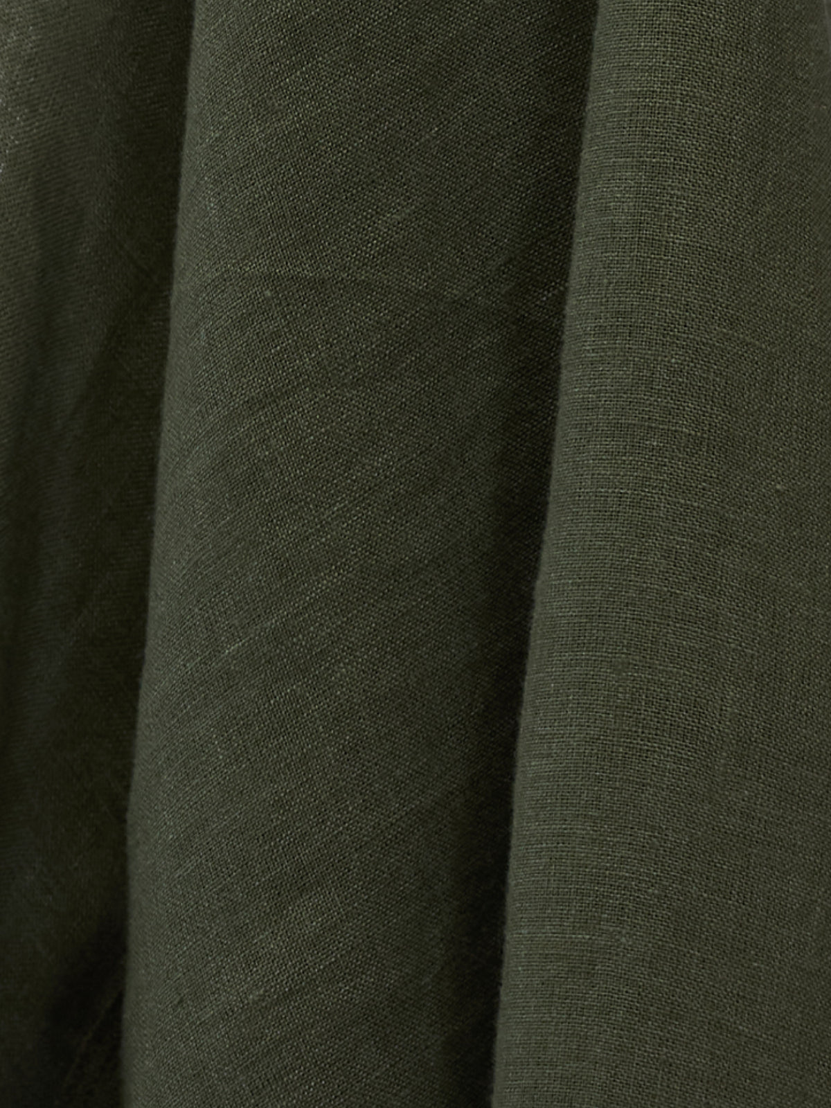 Forest Green 100% Pure Linen Classic