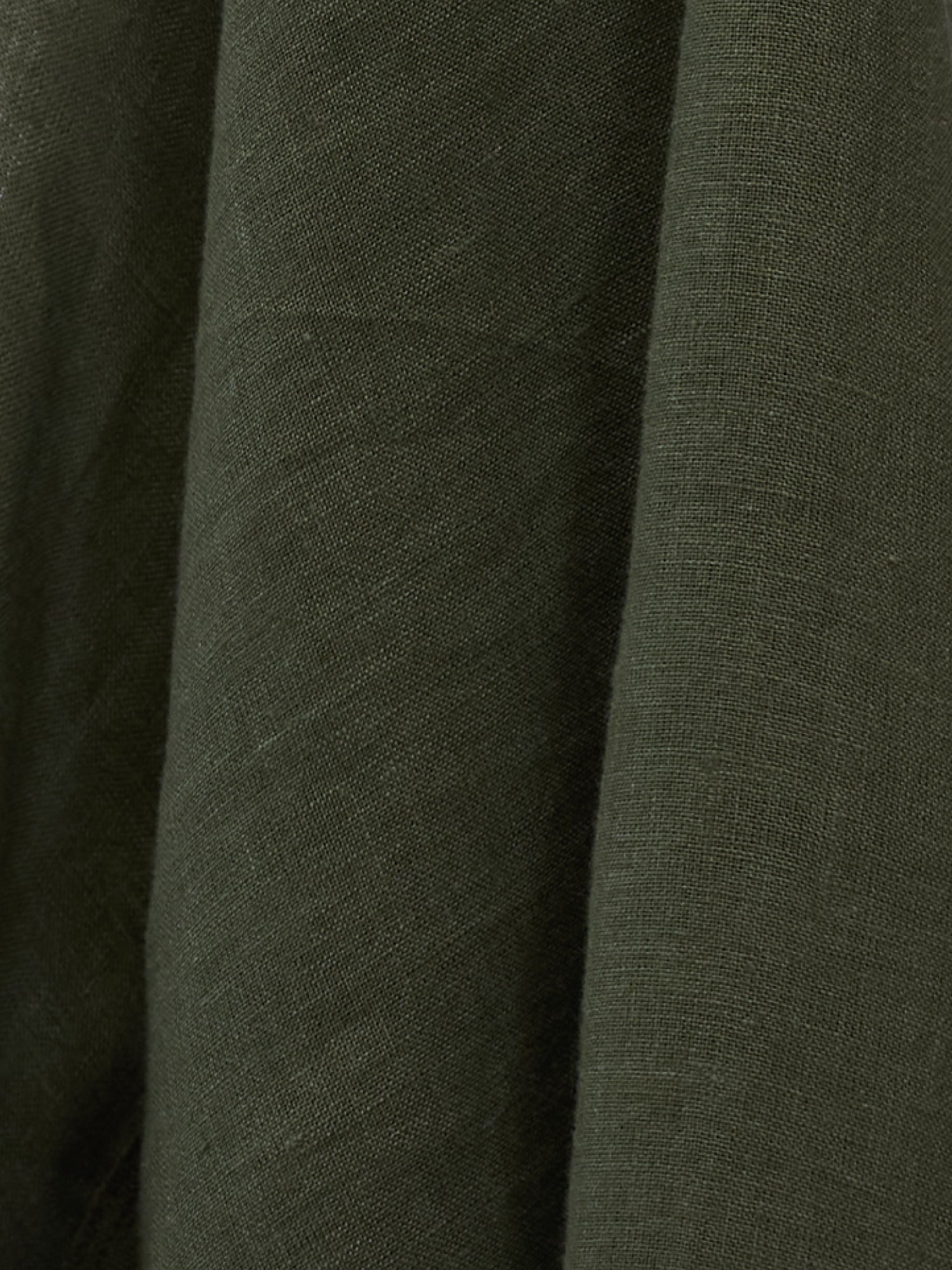 Forest Green 100% Pure Linen Classic