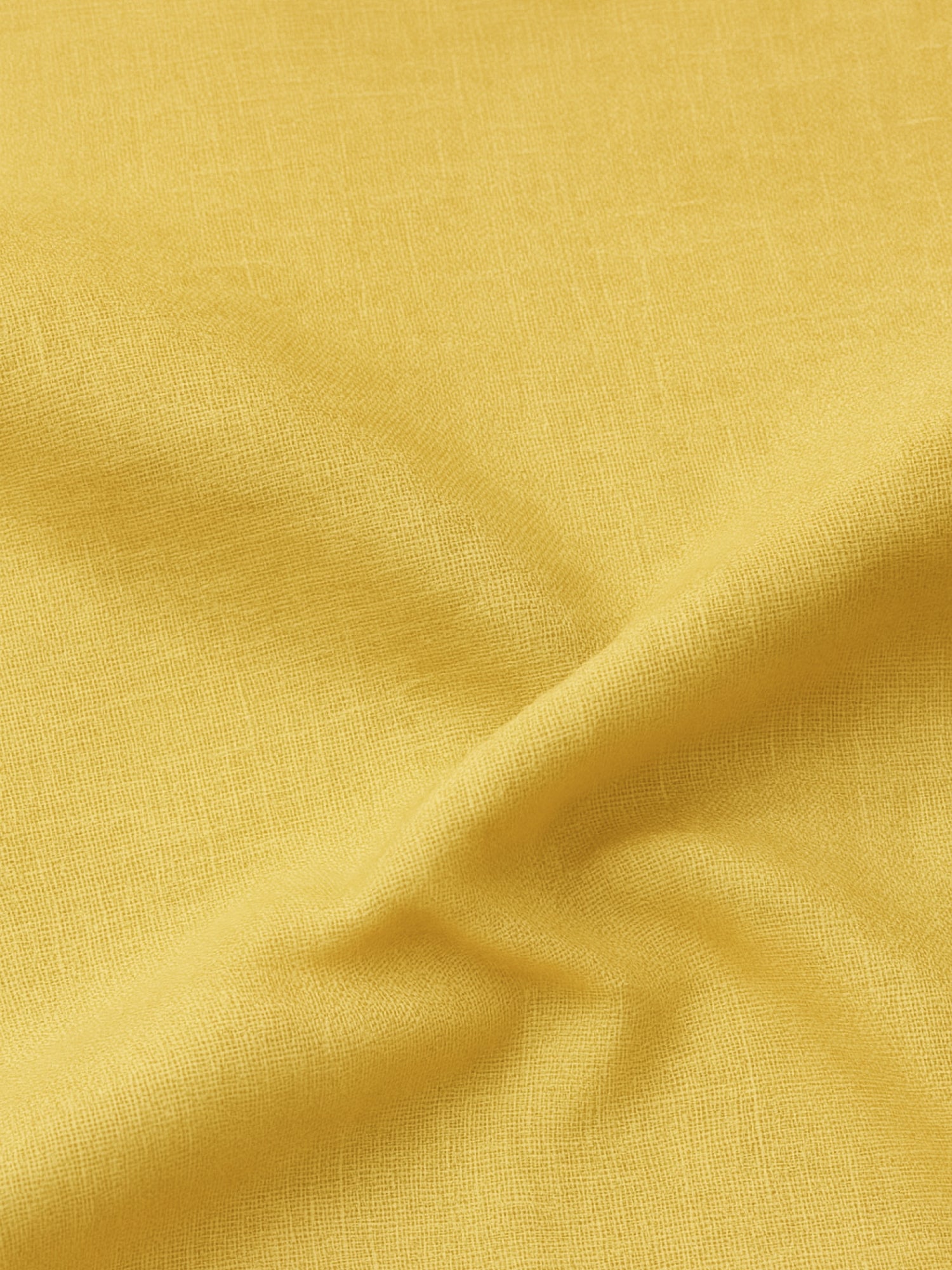 Mriga Mustard Yellow | 100% Pure Linen Mid-Length Kurta