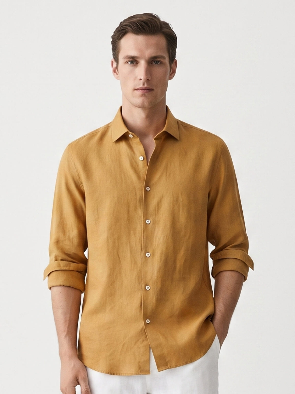 Raw Mango 100% Pure Linen Shirt