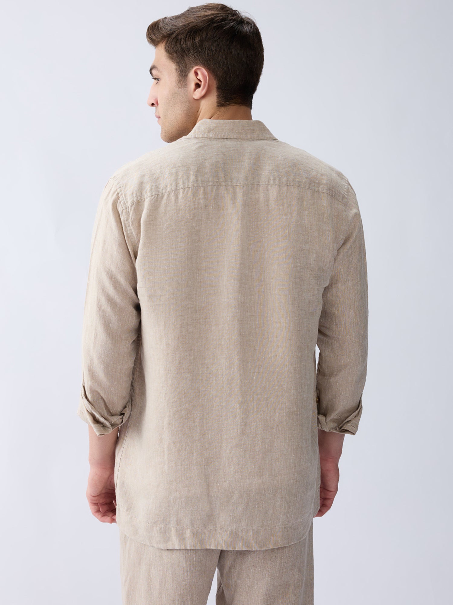 Origin | Beige Zipper 100% Pure Linen