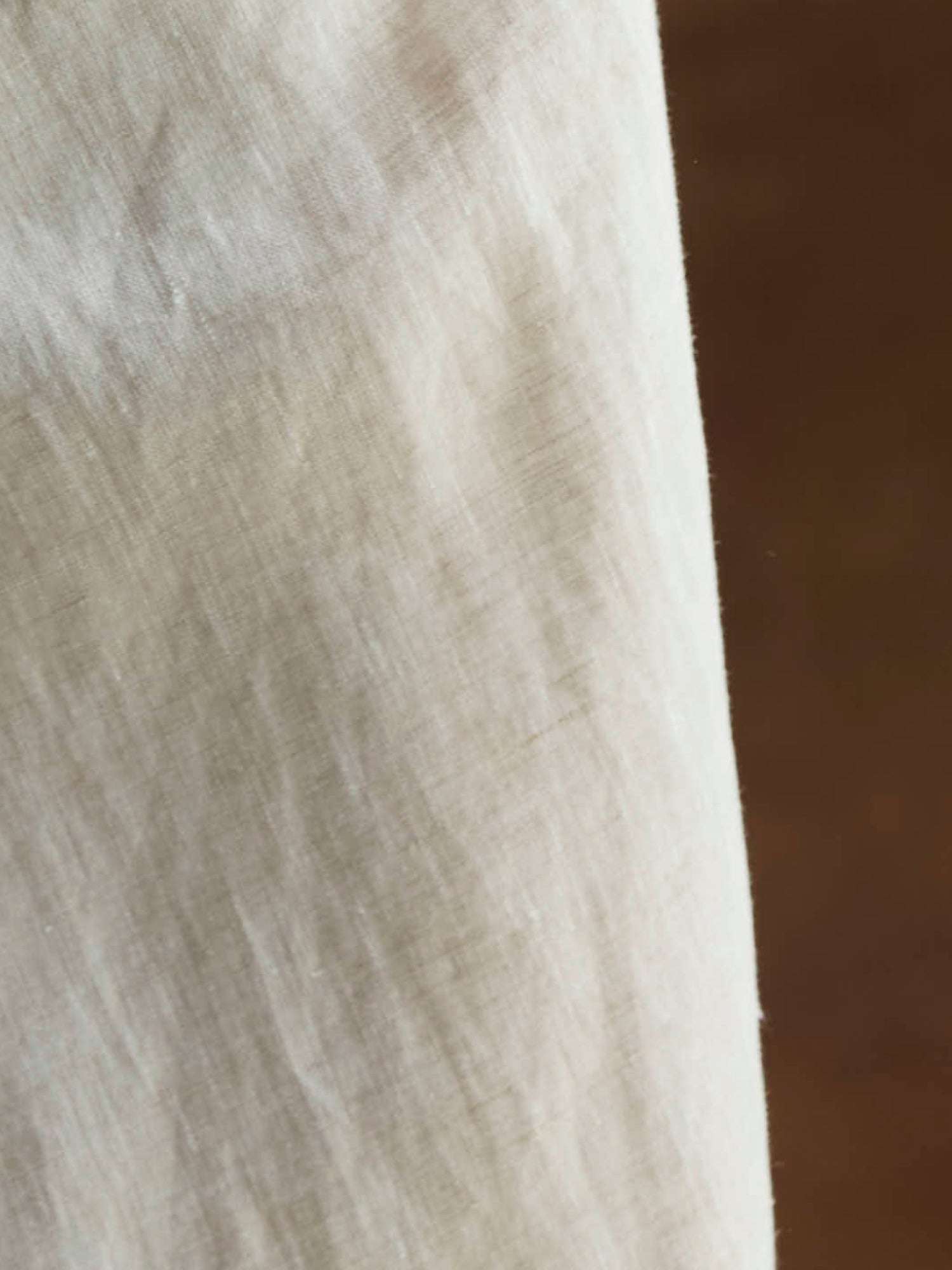 Beige 100% Pure Linen Classic