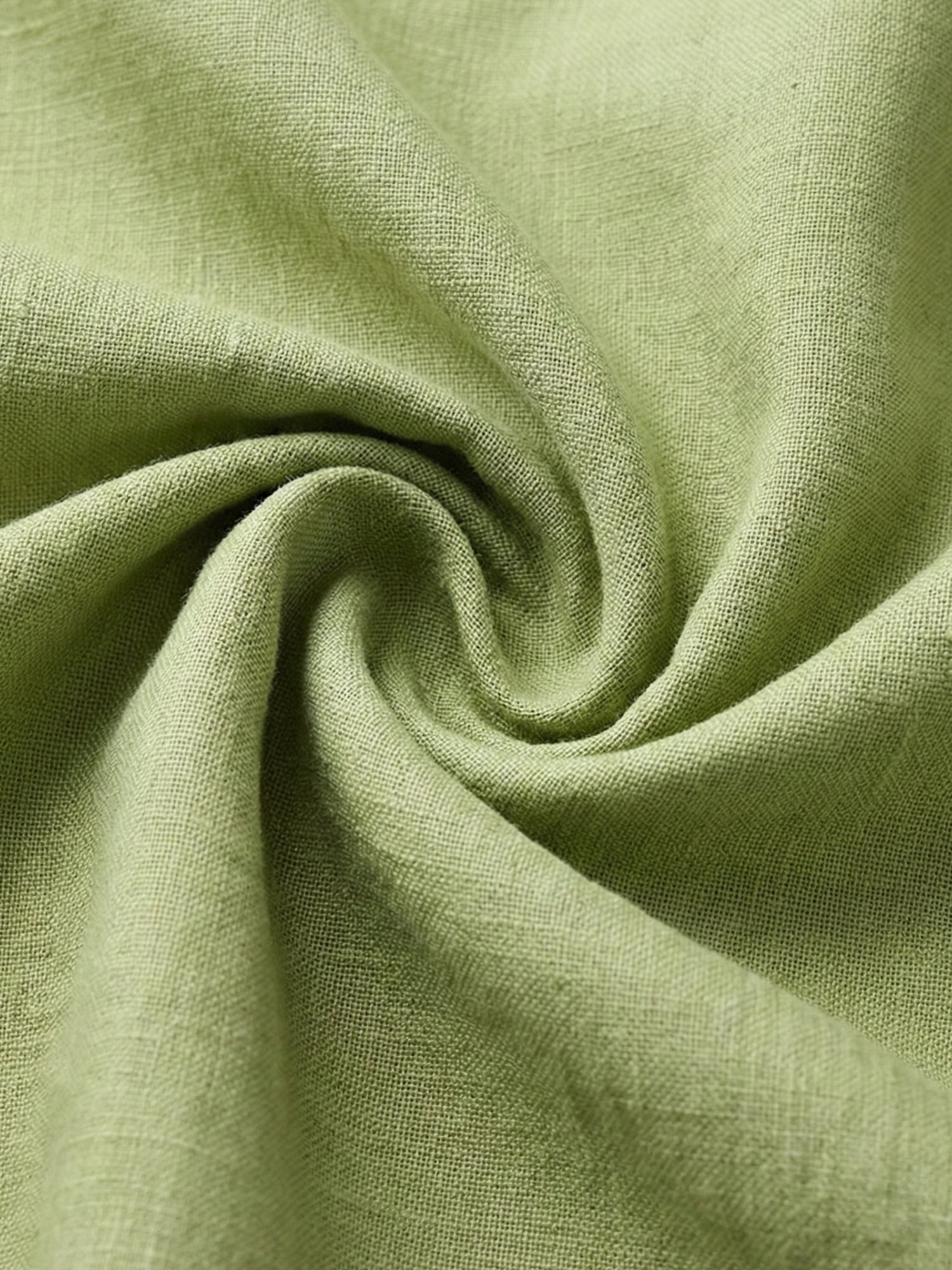 Green 100% Pure Linen Classic