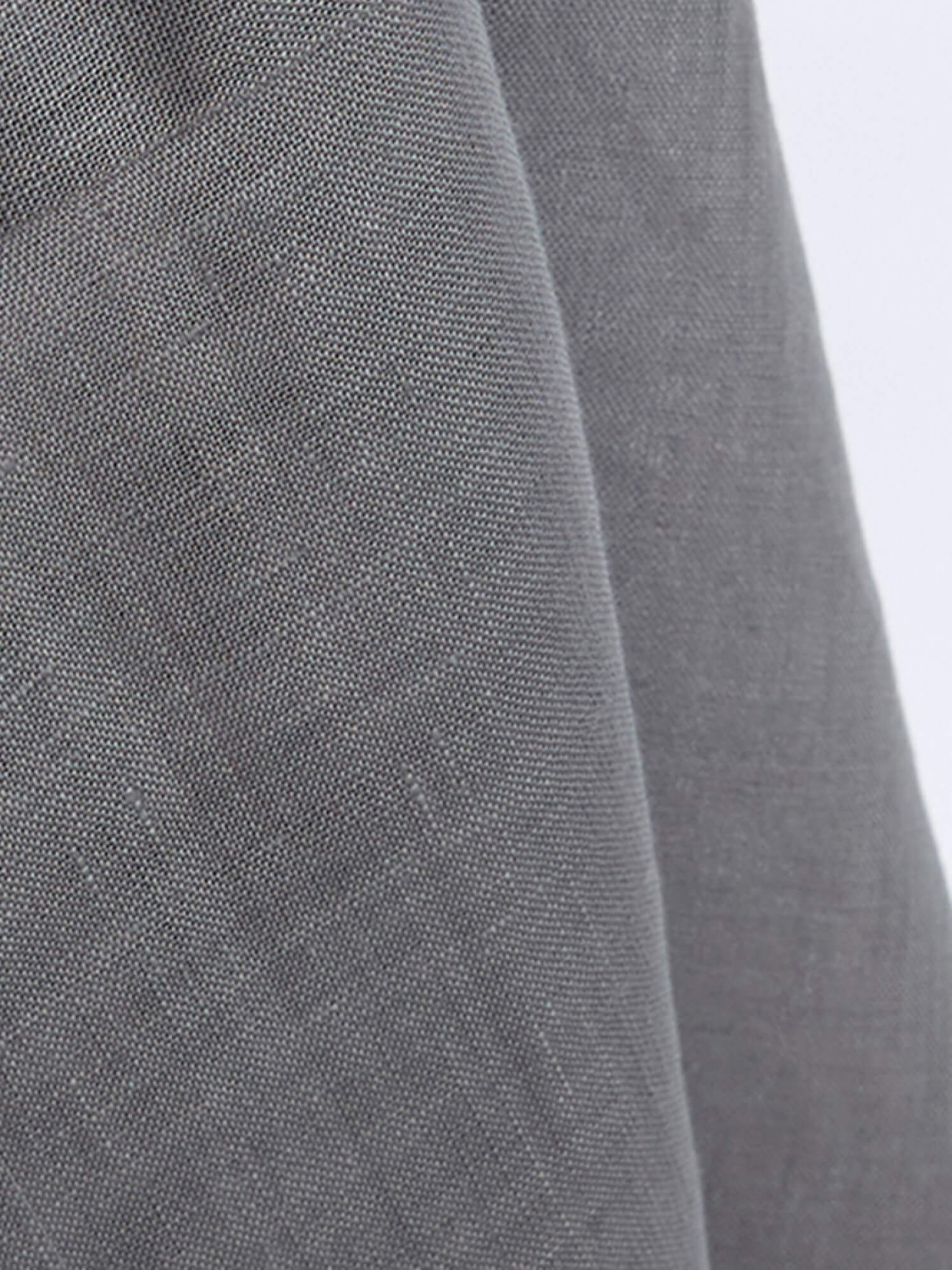 Light Gray 100% Pure Linen Shirt
