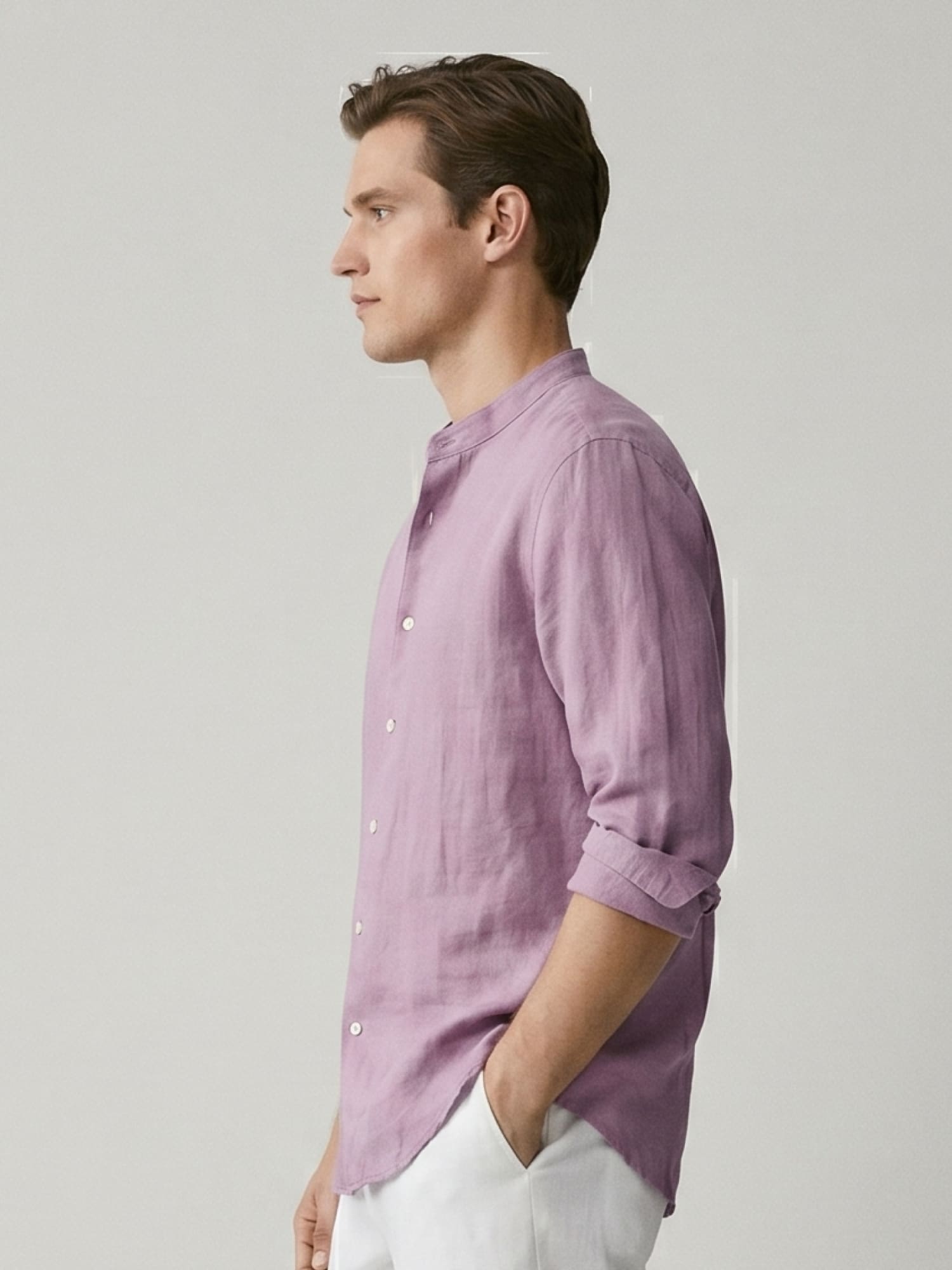 Lavender Mandarin 100% Pure Linen
