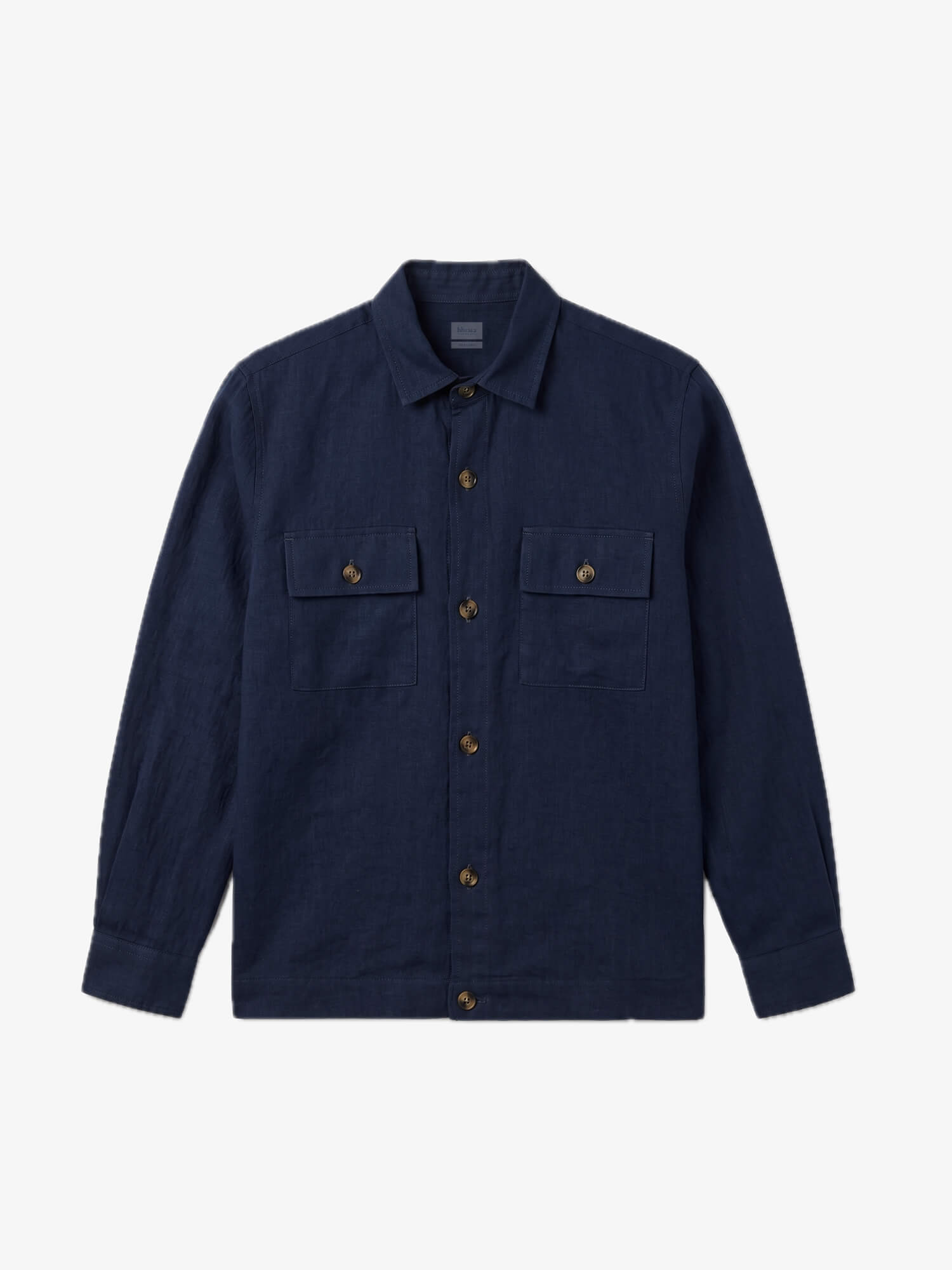 Navy 100% Pure Linen Jacket
