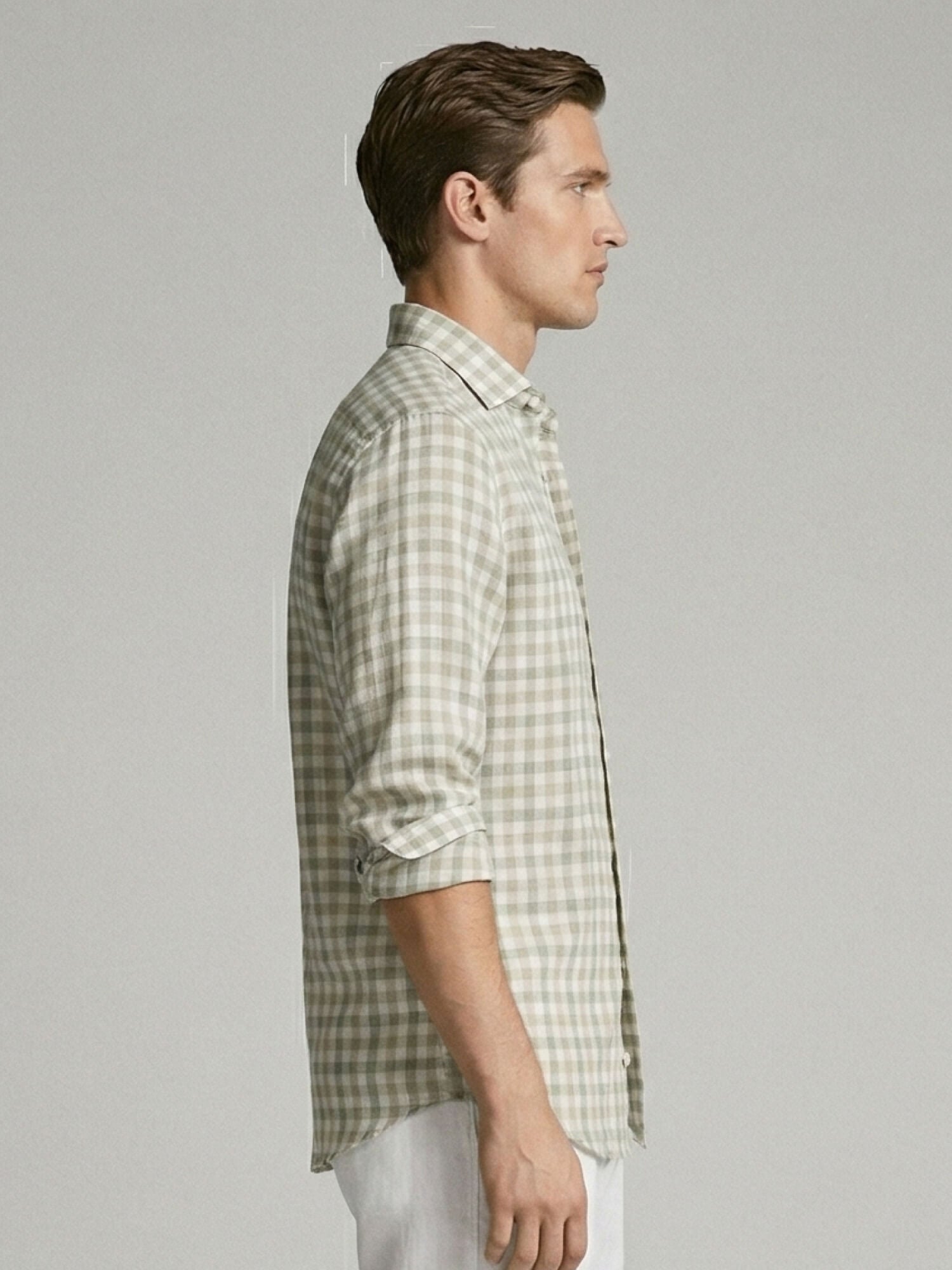 Soft Terrain 100% Pure Linen Checks