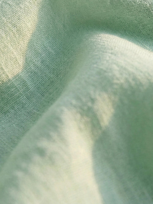 Light Sage Luxe 100% Pure Linen Shirt