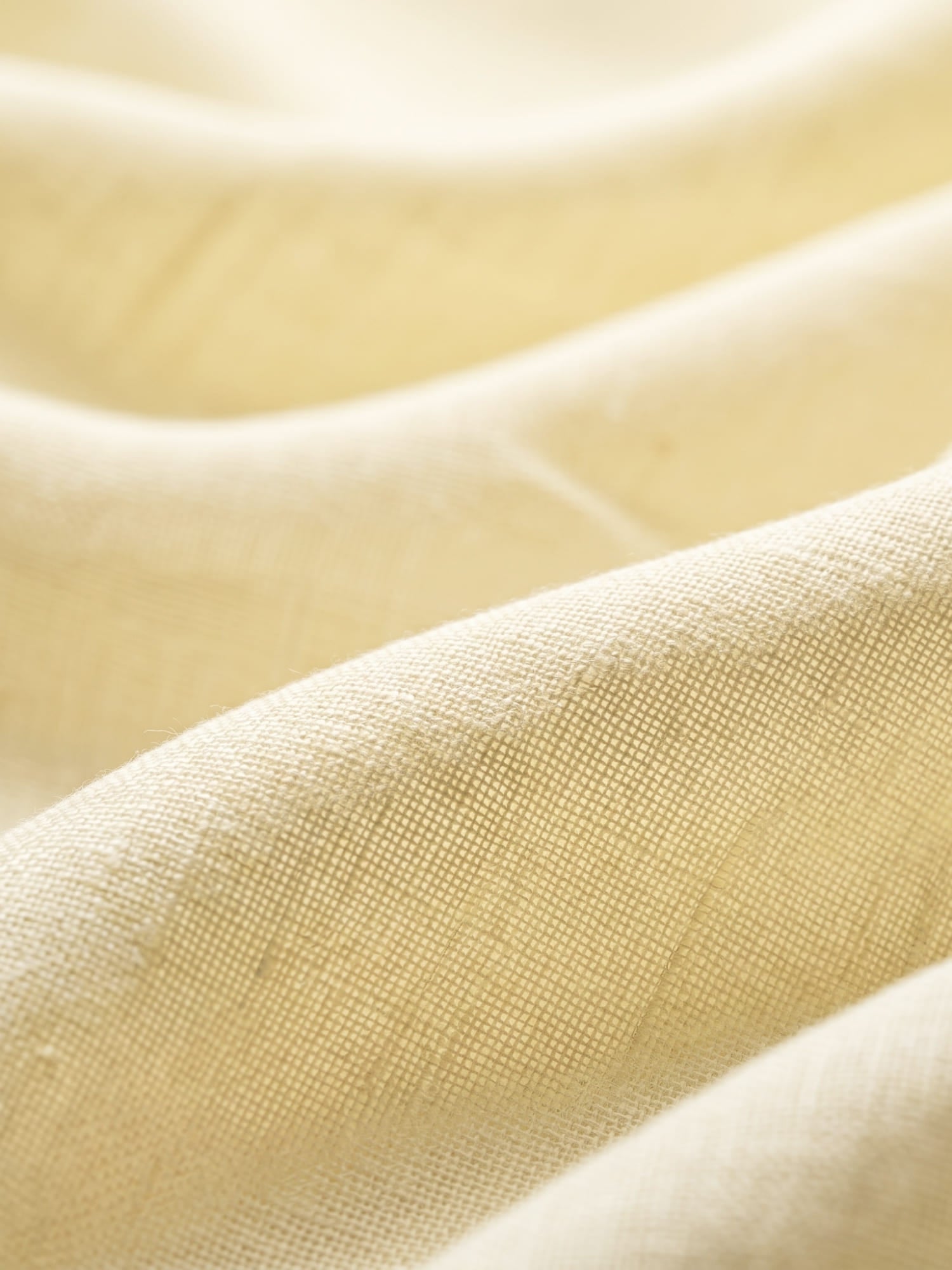 Light Lemon Luxe 100% Pure Linen Shirt
