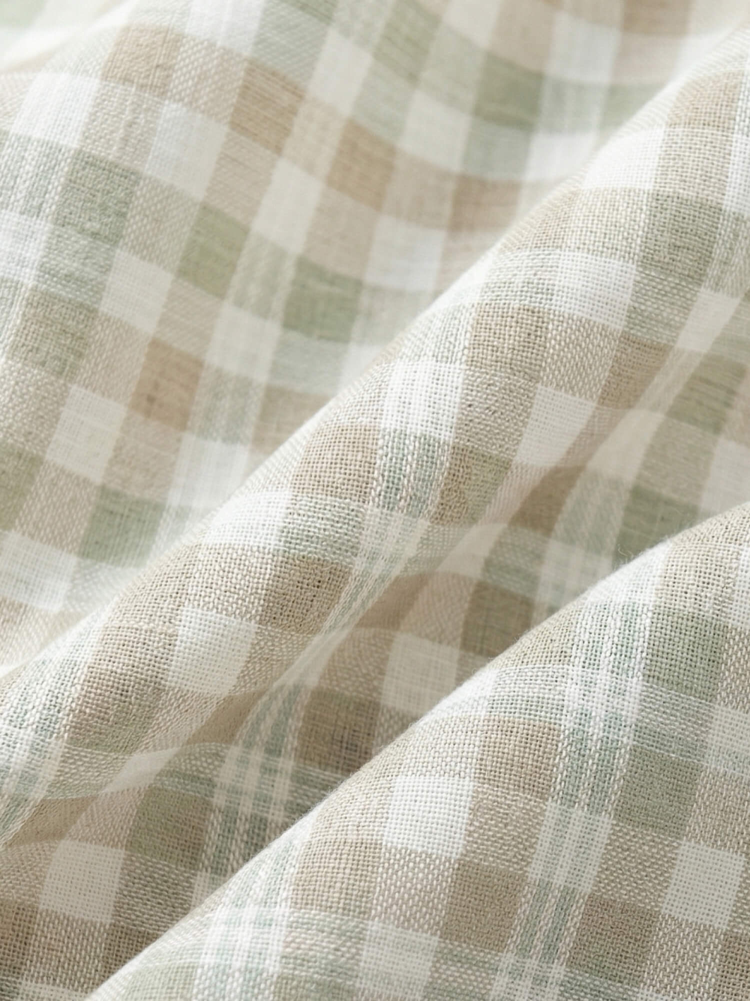 Soft Terrain 100% Pure Linen Checks