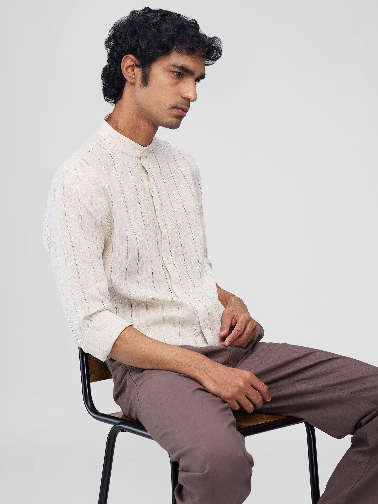 Dune 100% Pure Linen Stripe - Bhrata