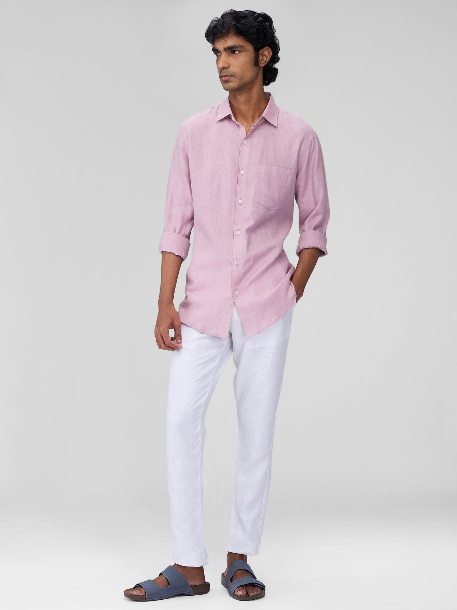 Lavender 100% Pure Linen Classic - Bhrata