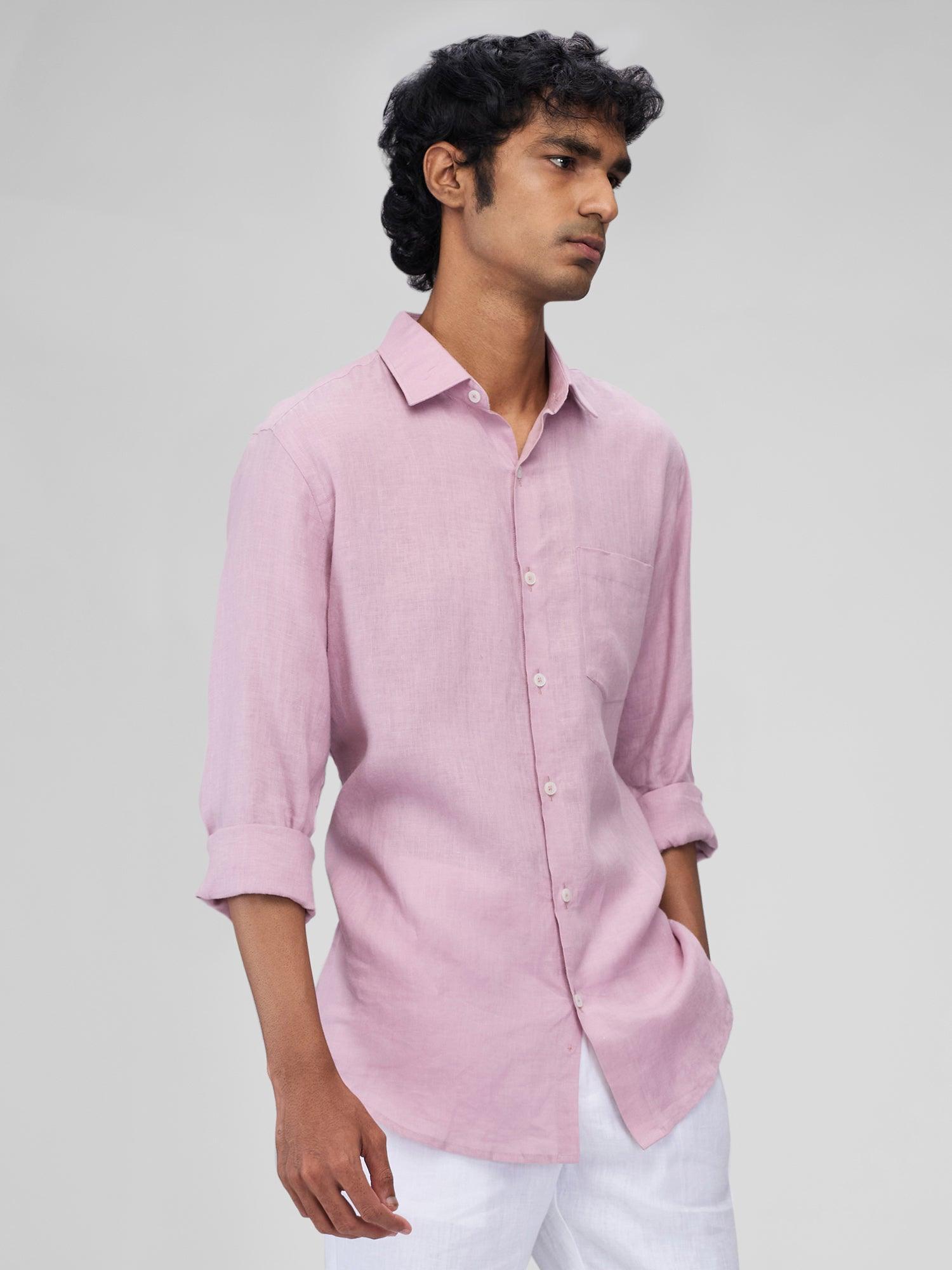 Lavender 100% Pure Linen Classic - Bhrata