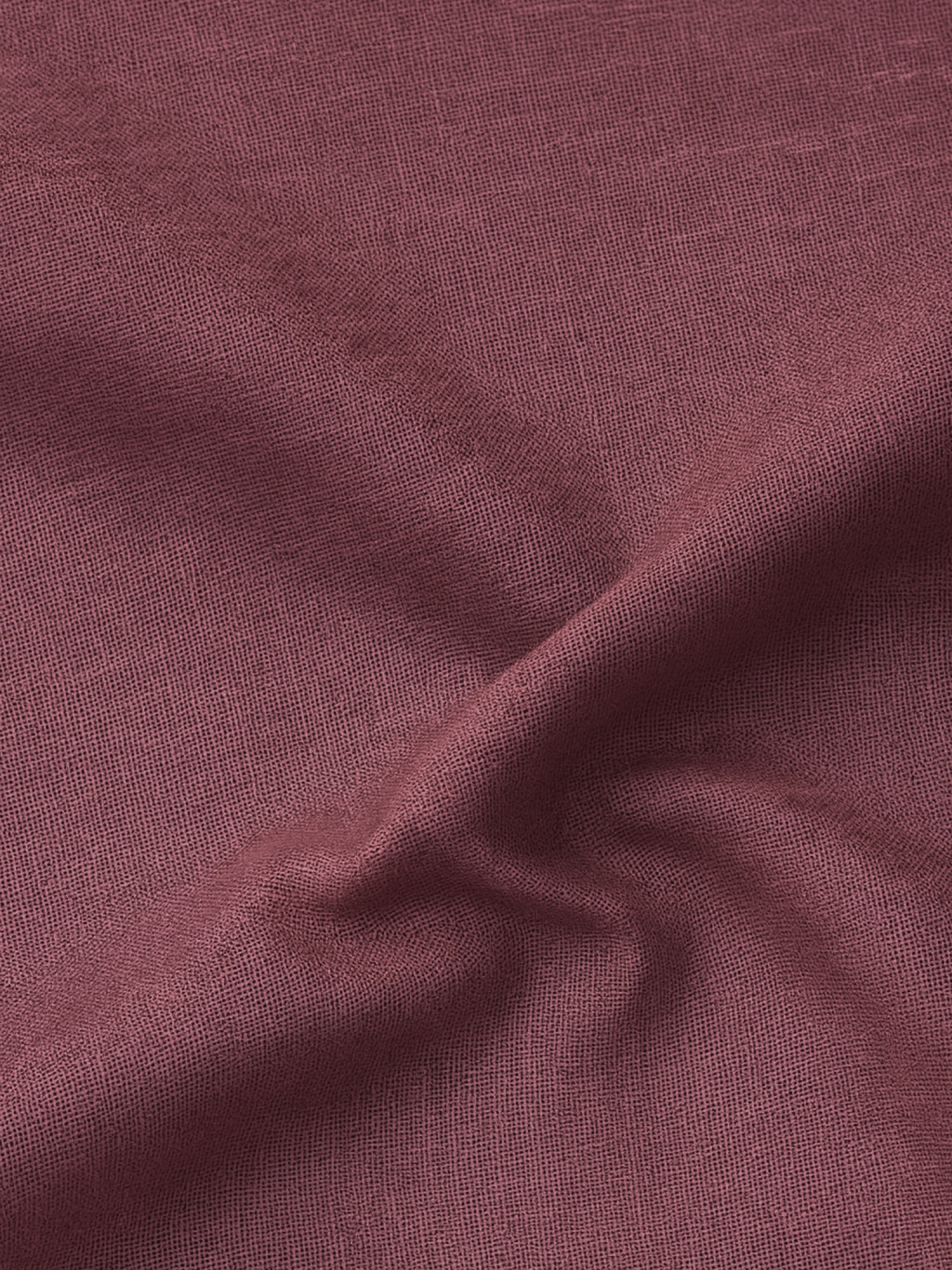 Mulberry Maroon 100% Pure Linen Shirt