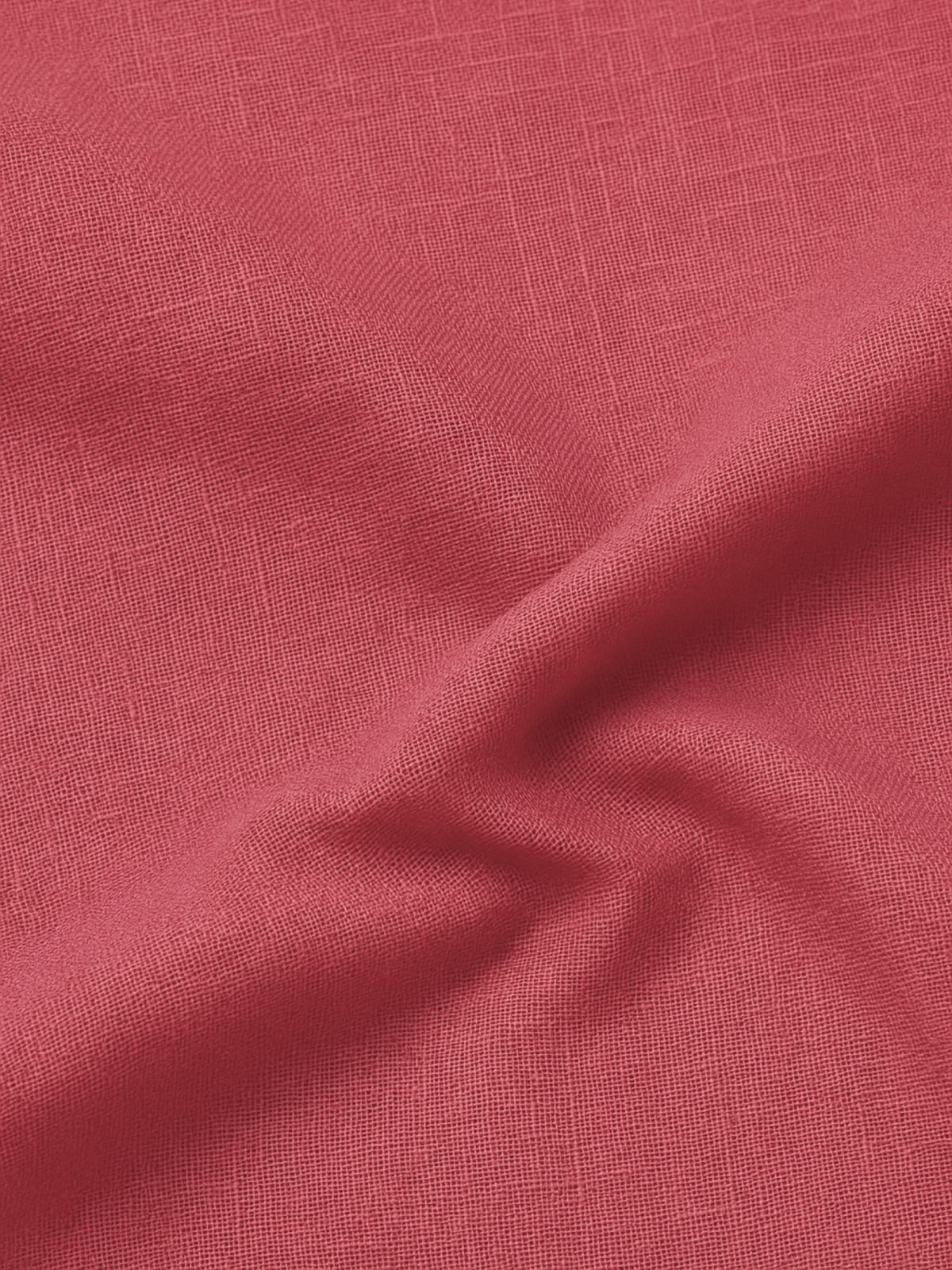 Terracotta Red 100% Pure Linen Shirt